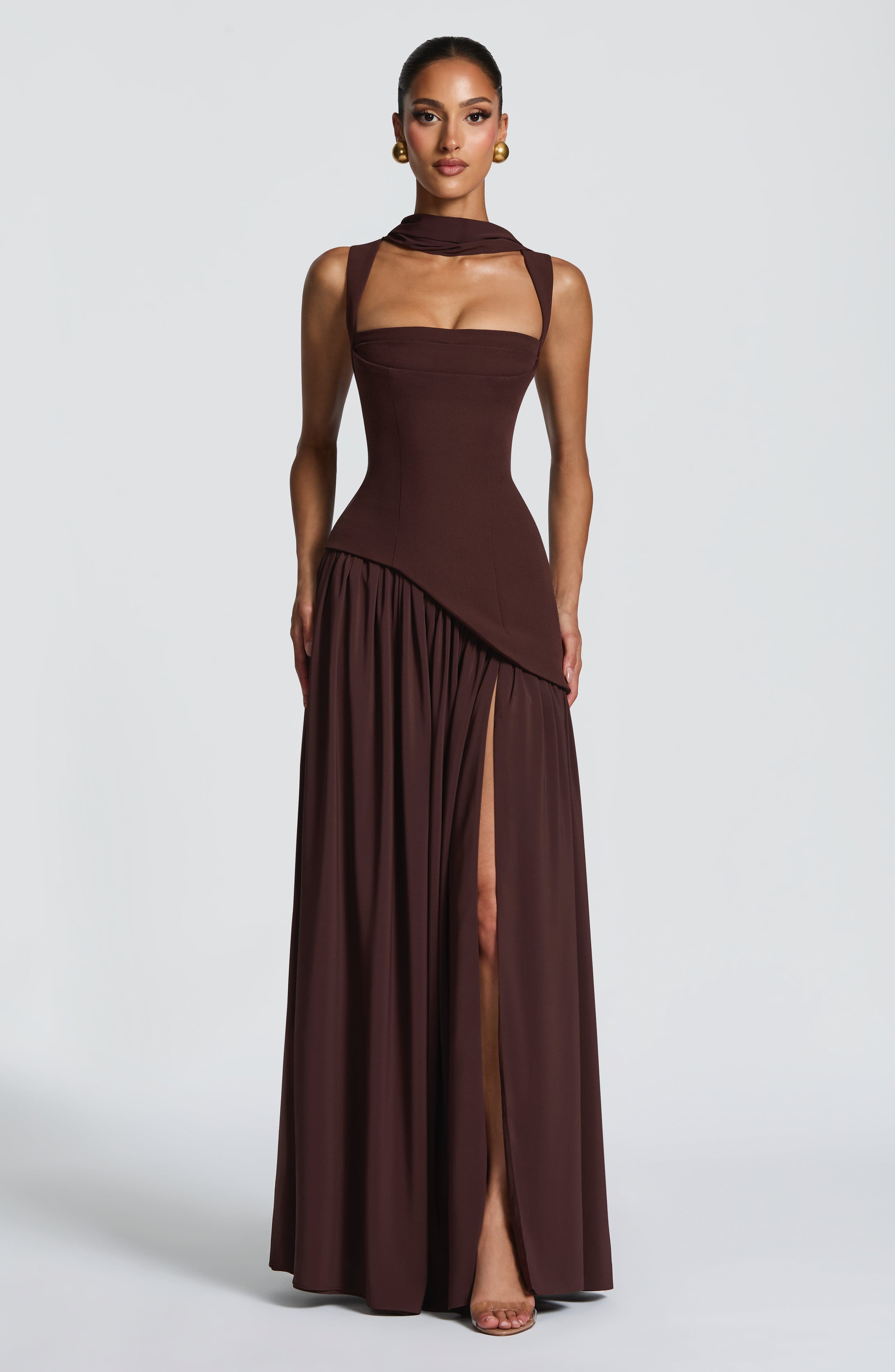Valérinne Tullulah Corset Maxi Dress