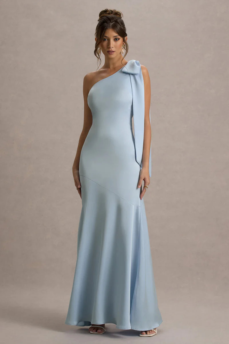 Valérinne The Valentina Satin Maxi Dress
