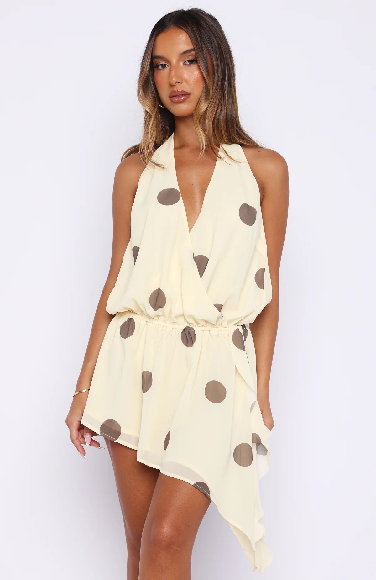 Valérinne Halter Tassel Mini Dress